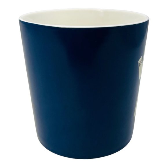 Kate Spade "Things We Love" Classic Blue & White Coffee Mug Collab with Lenox - Picture 3 of 9